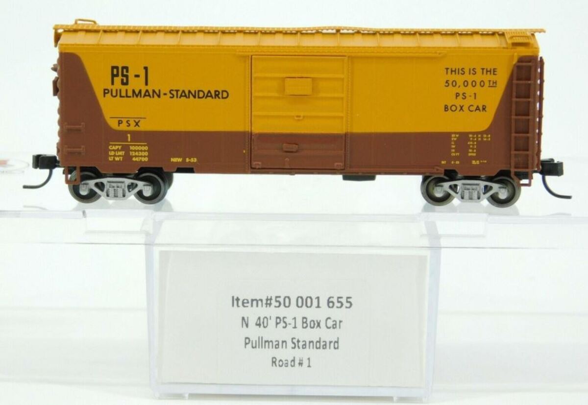 Atlas 50001655 N Pullman Standard 40' PS-1 Box Car #1