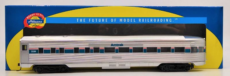 Athearn 7905 HO Amtrak Phase IV RTR Streamlined Observation Car #3339