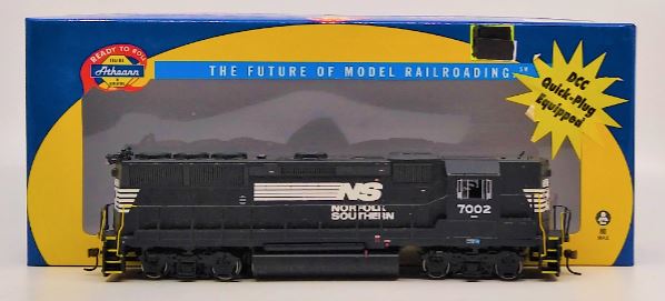 Athearn 94754 HO Norfolk Southern GP40X High Hood Diesel Locomotive #7002