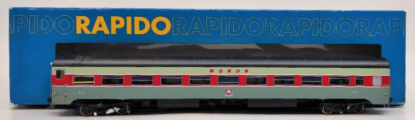 Rapido Trains 100346 HO Monon CC&F Lightweight Coach #23