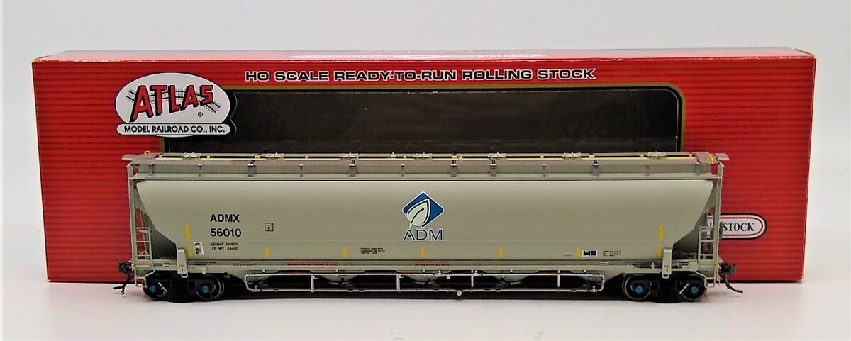 Atlas 20004261 HO ADM Trinity 5660 Covered Hopper #56010
