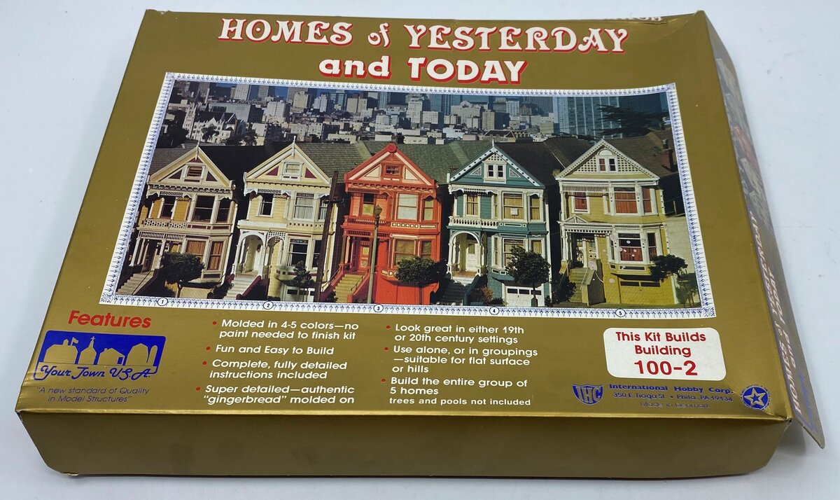 IHC 100-2 HO Queen Ann House Homes of Yesterday And Today Building Kit