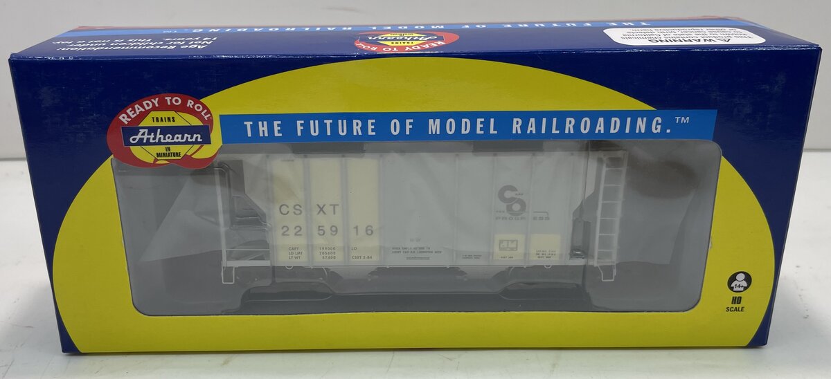 Athearn 14564 HO Ex-C&O/CSX PS-2 2600 Covered Hopper RTR #225916