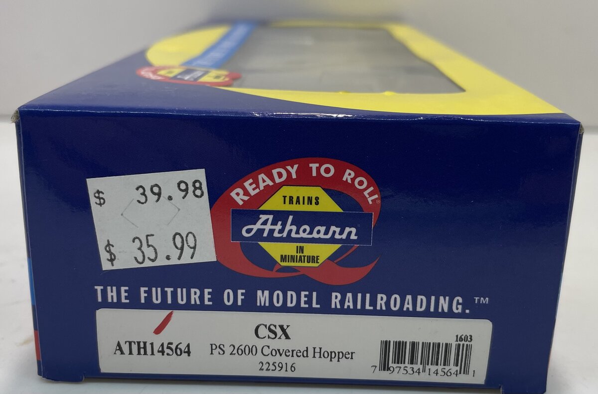 Athearn 14564 HO Ex-C&O/CSX PS-2 2600 Covered Hopper RTR #225916