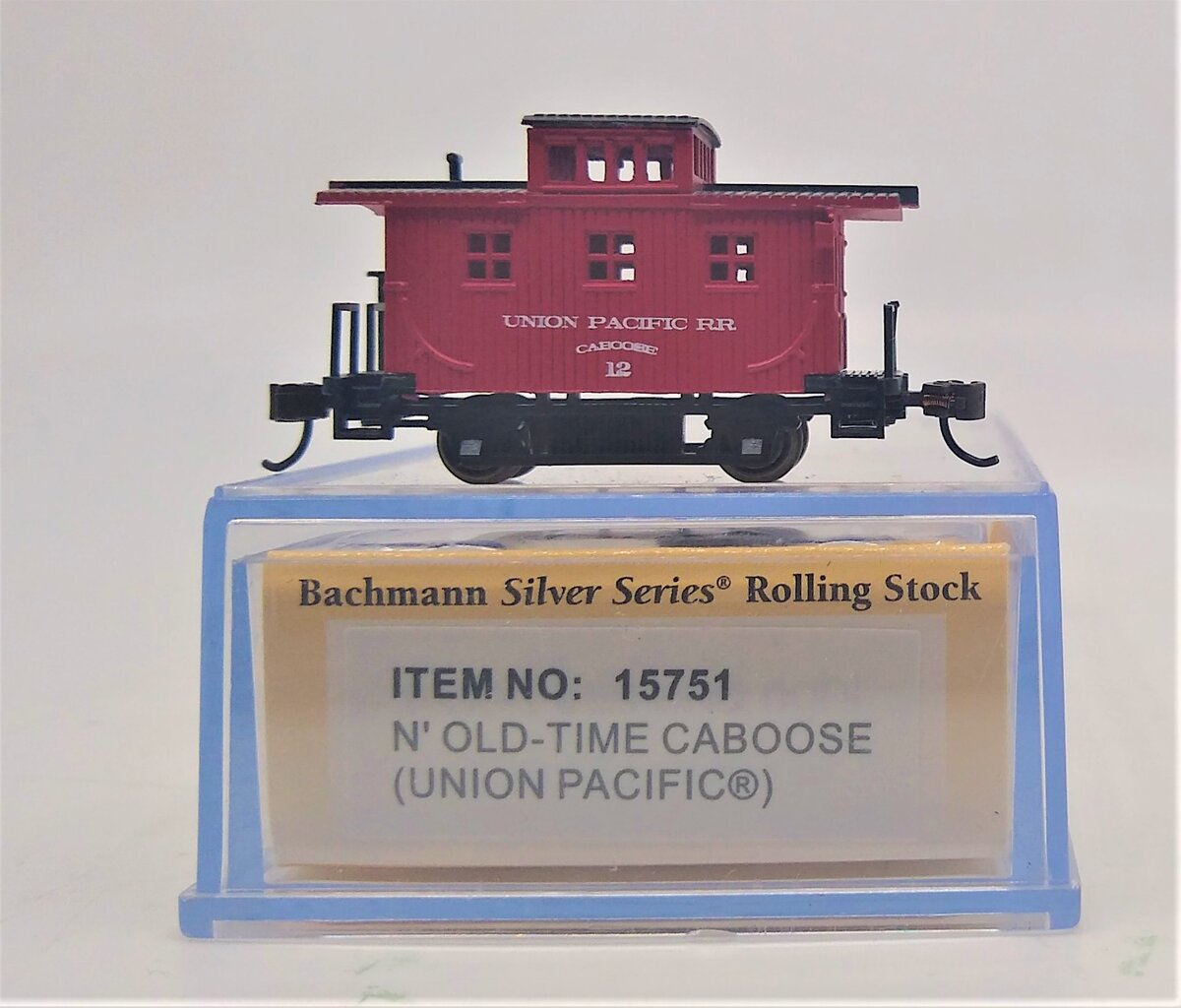 Bachmann 15751 N Union Pacific Old Time Caboose #12