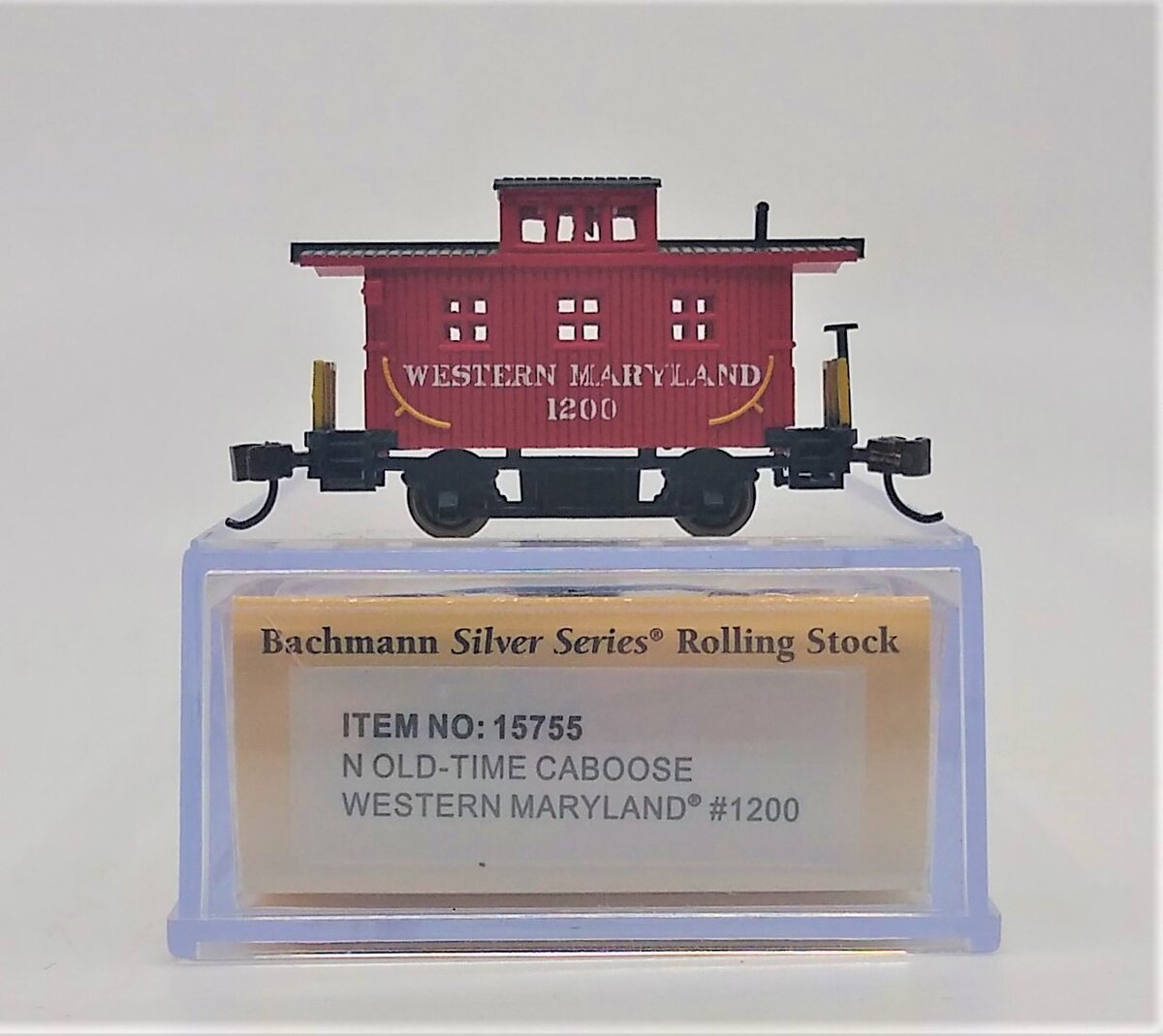 Bachmann 15755 N Western Maryland Old-Time Caboose #1200