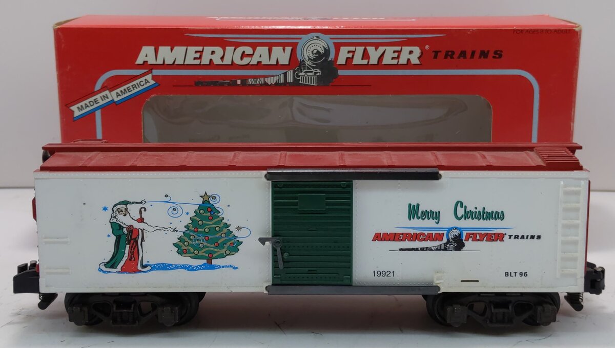 American Flyer 6-48325 S Gauge 1996 Holiday Boxcar