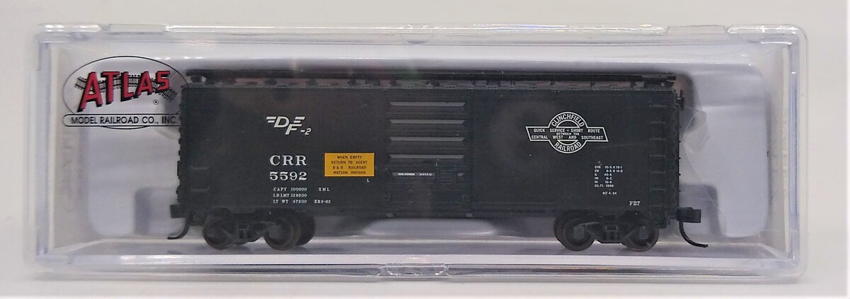 Atlas 34531 N Clinchfield 40' Boxcar #5592