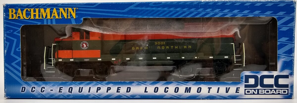 Bachmann 60804 HO Scale Great Northern GP30 Diesel Locomotive w/DCC #3009