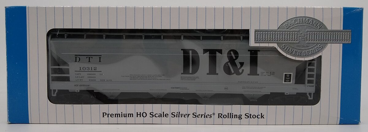 Bachmann 17532 HO Detroit Toledo & Ironton 56'' ACF Center-Flow Covered Hopper
