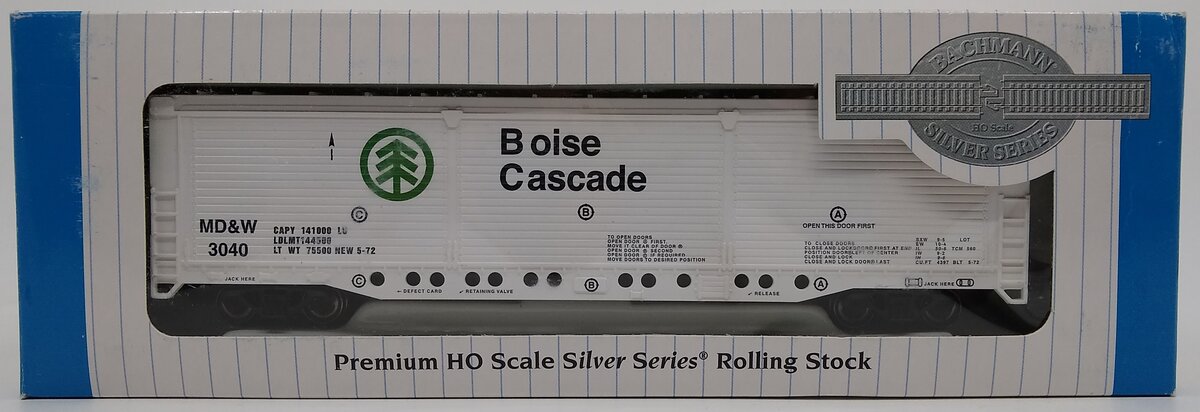 Bachmann 18139 HO Scale Boise Cascade Evans All-Door Box Car #3040