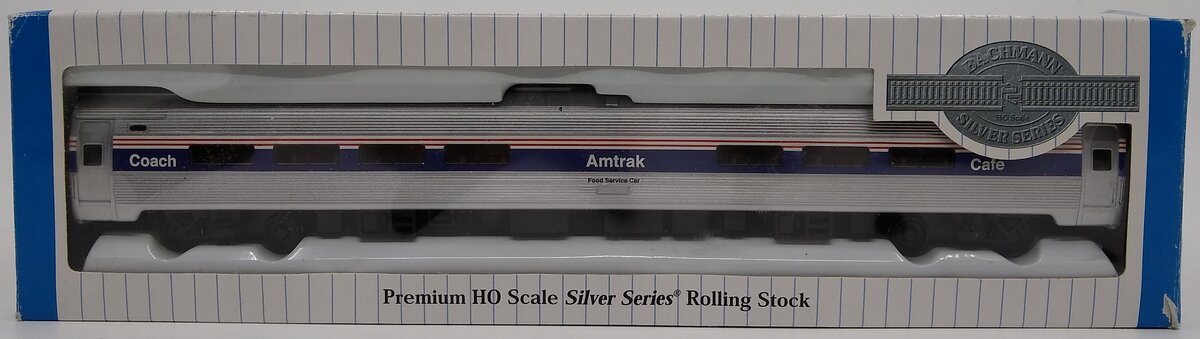 Bachmann 13112 HO Scale Amtrak Amfleet 85' Cafe Diner Phase IV Passenger Car