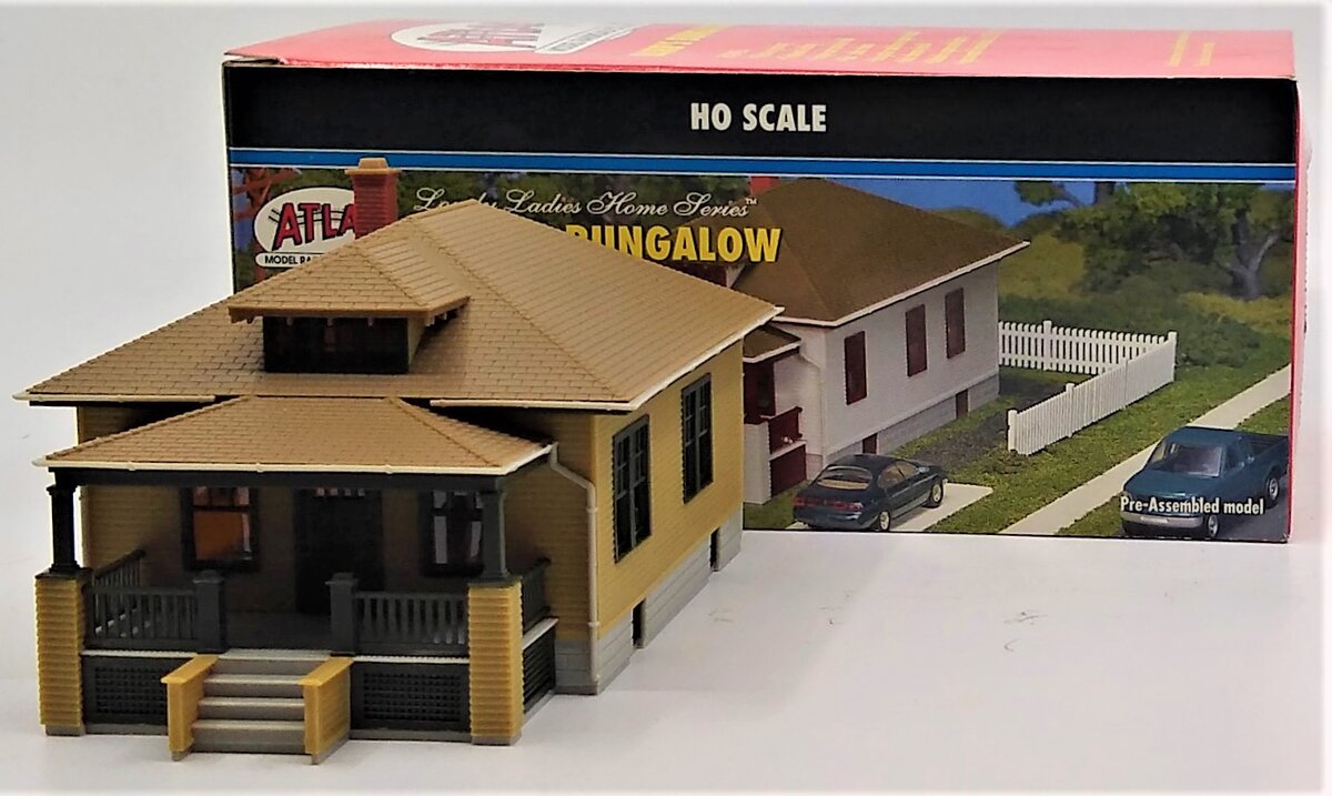 Atlas 612 HO Brown Barb's Bungalow Built-Up