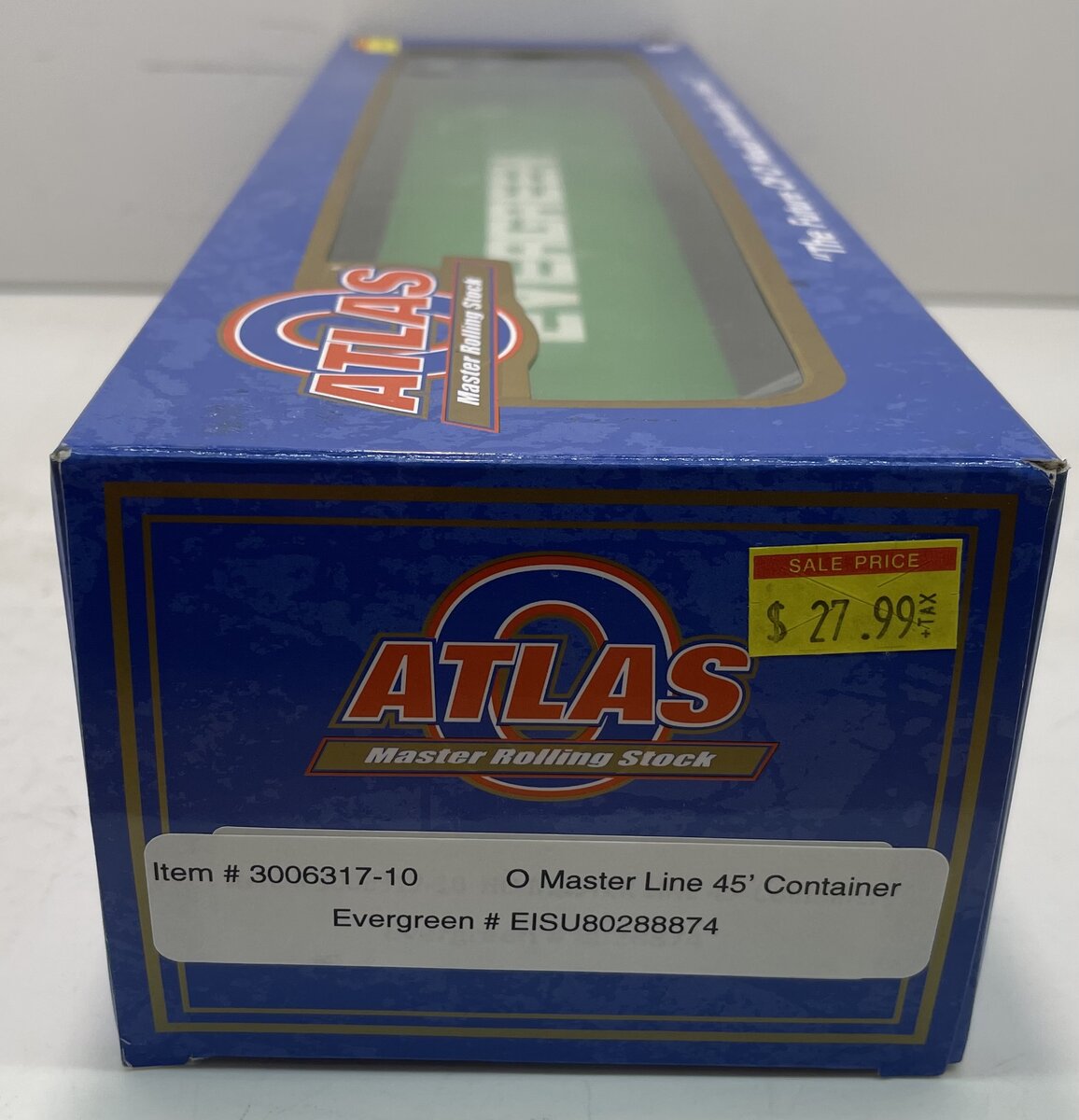 Atlas 3006317 O Evergreen 40' Container