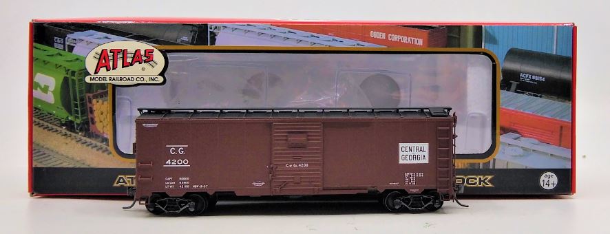 Atlas 20000172 HO Scale Central of Georgia 40' ARA Boxcar #4200
