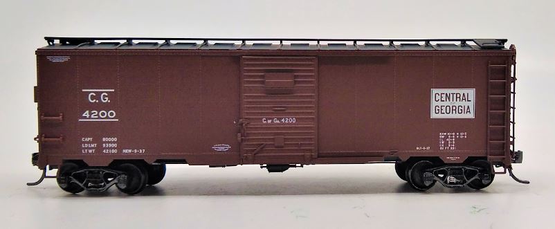 Atlas 20000172 HO Scale Central of Georgia 40' ARA Boxcar #4200