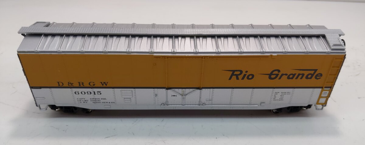 Athearn 71933 HO Scale D&RGW 50' SS Plug Door Boxcar #60915