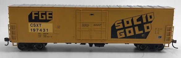 Athearn 85789 HO Scale CSX/FGE 50' Superior Door Box #197431
