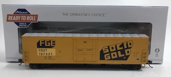 Athearn 85789 HO Scale CSX/FGE 50' Superior Door Box #197431