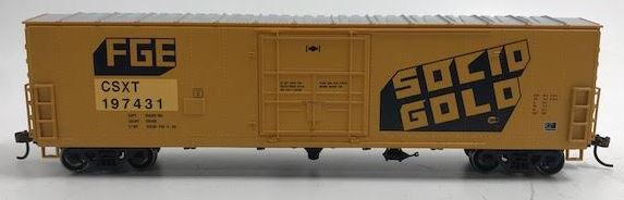Athearn 85789 HO Scale CSX/FGE 50' Superior Door Box #197431