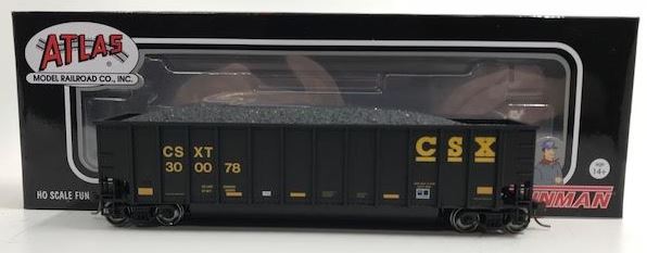 Atlas 20005695 HO Scale CSX Aluminum Coal Gondola #300078