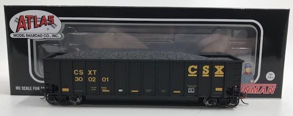 Atlas 20005696 HO Scale CSX Aluminum Coal Gondola #300201