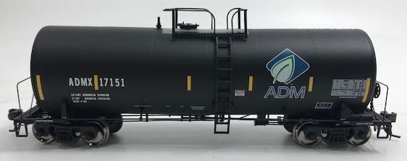 Atlas 62493 HO Scale ADM 17,600 Gal Tank Car #17151