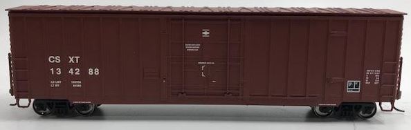 Fox Valley Models 30023 HO Scale CSX 7 Post Boxcar #134288