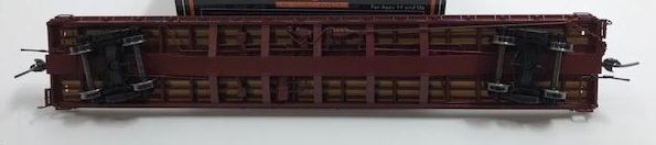 MTH 80-98037 HO Scale CSX 60’ Wood Deck Flat Car #603540