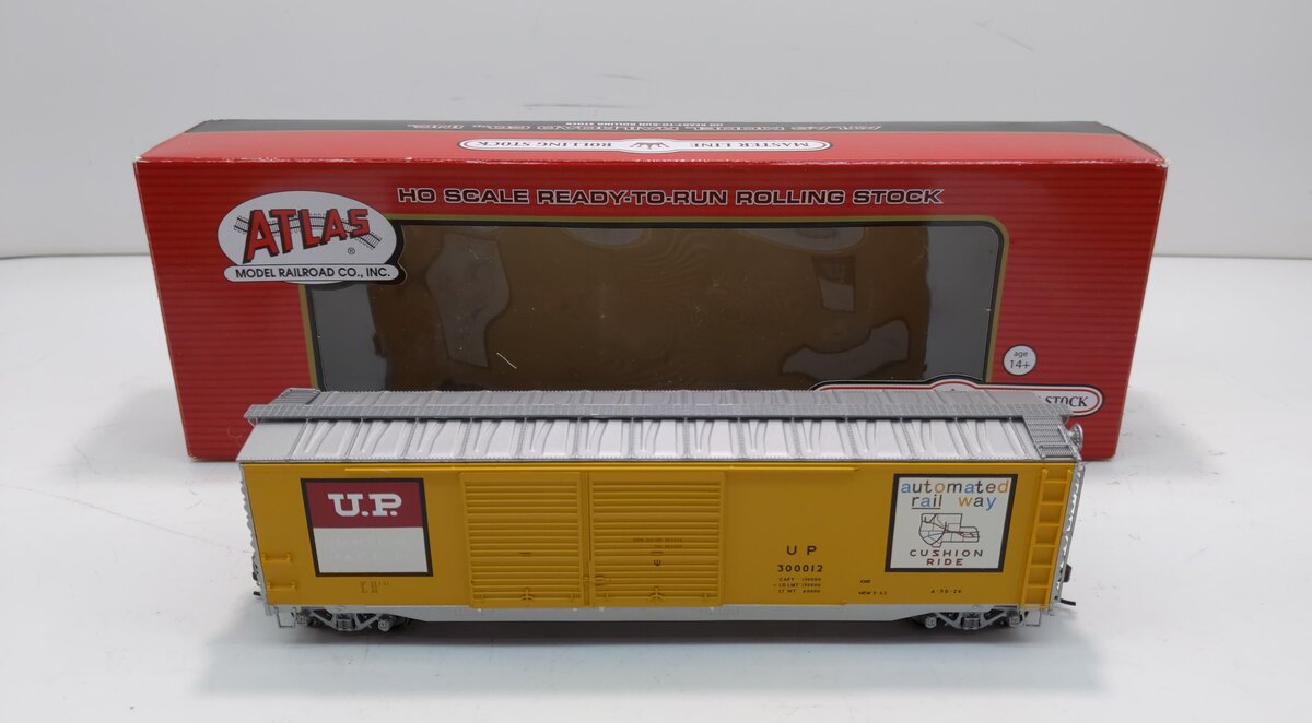 Atlas 20002501 HO Scale Union Pacific 50' Double Door Box Car #300012