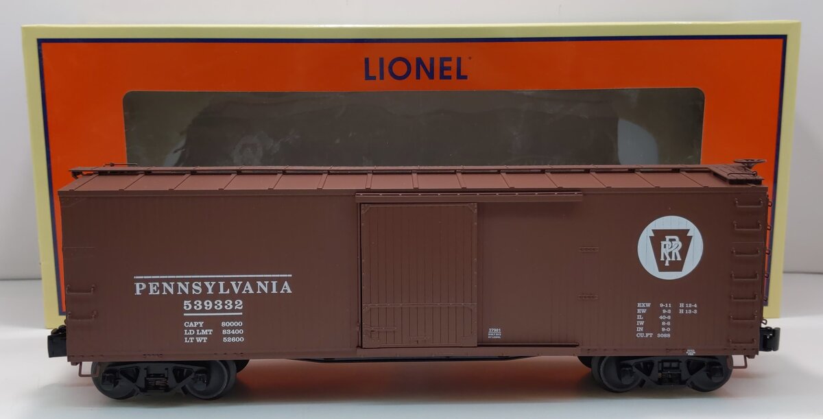 Lionel 6-27981 Pennsylvania Double-Sheathed Boxcar