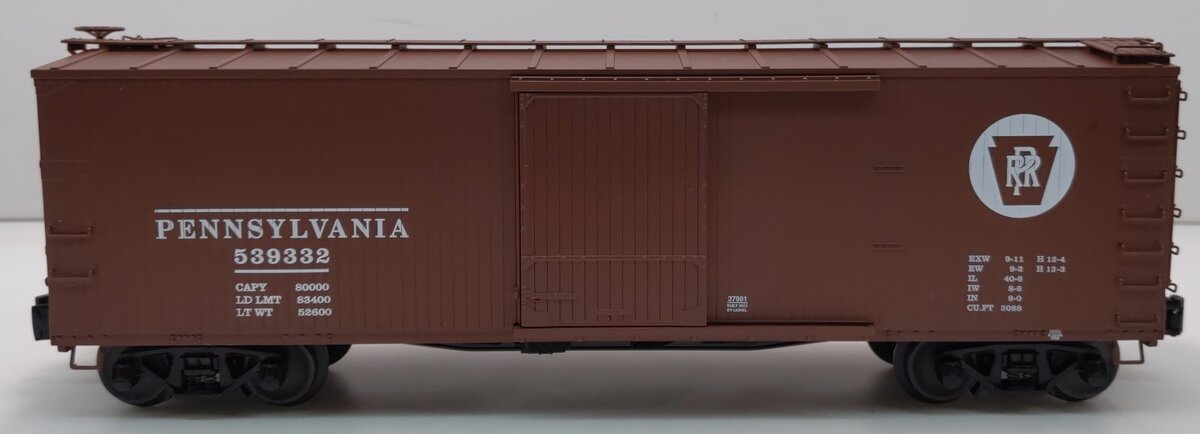 Lionel 6-27981 Pennsylvania Double-Sheathed Boxcar