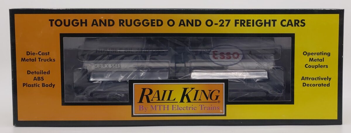 MTH 30-73533 O Gauge Esso Tank Car #5549