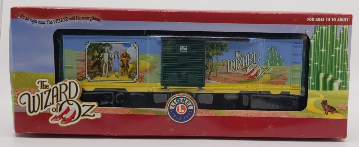 Lionel 6-39317 O Gauge Wizard of OZ Boxcar #1