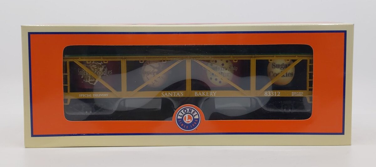 Lionel 6-83312 O Gauge Santa's Christmas Cookies Vat Car