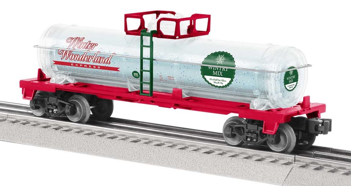 Lionel 2028460 O Gauge Wintery Mix Tank Car