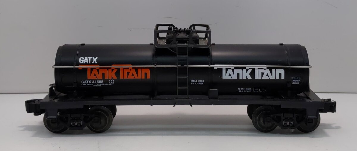 Lionel 6-26103 O Gauge GATX Tank Train Single Dome Tank Car
