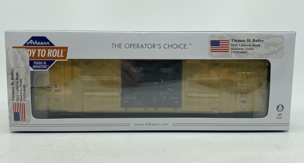 Athearn 75066 HO KCS RTR 60' Gunderson DD Hi-Cube Box #112441