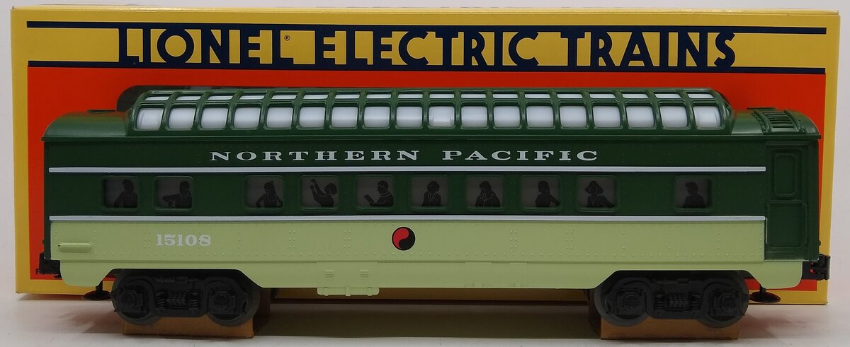 Lionel 6-15108 O Gauge Northern Pacific Full Vista Dome