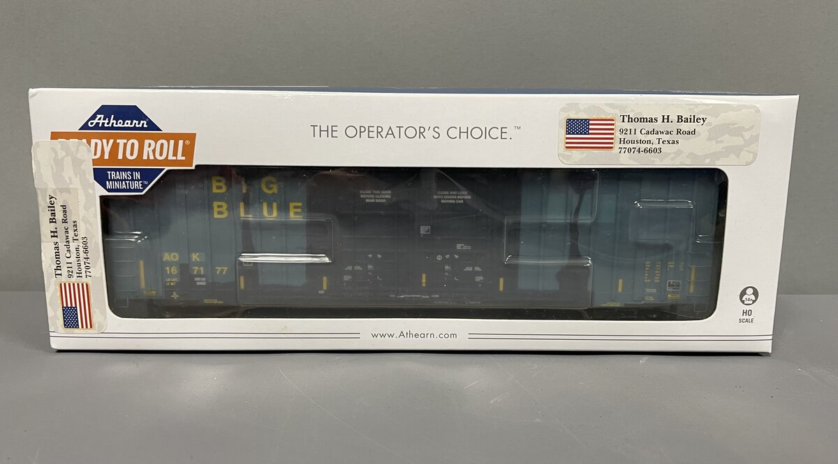 Athearn 75059 HO AOK RTR 60' Gunderson DD Hi-Cube Box #167177