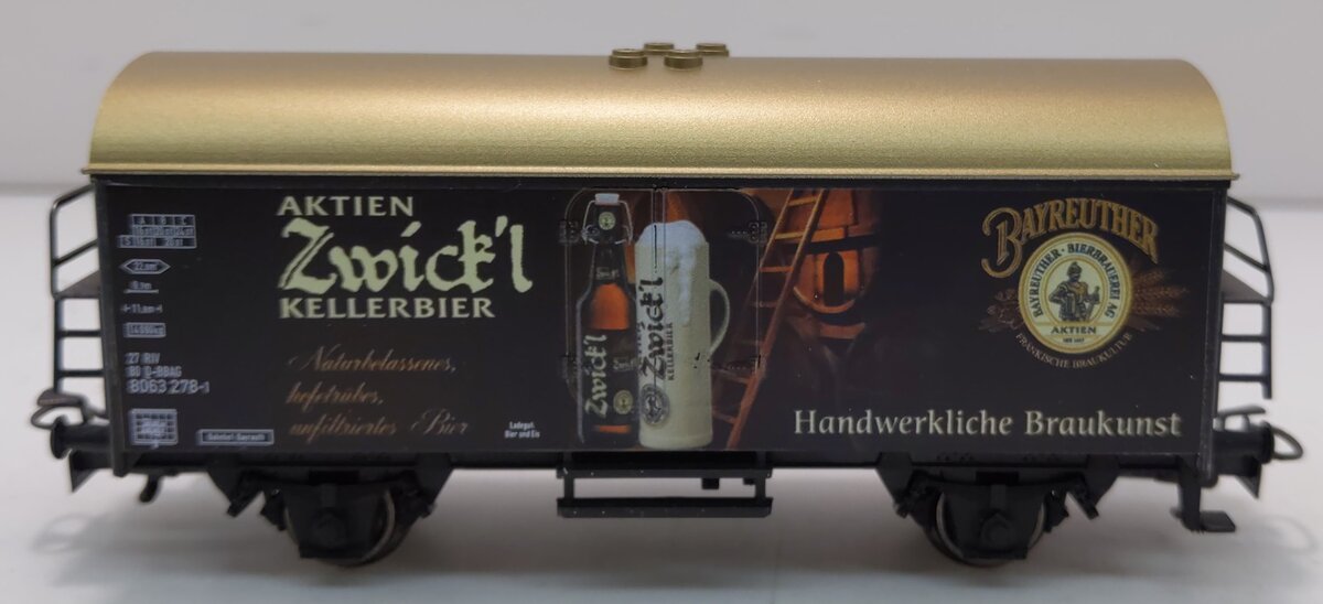 Marklin 44212 HO Aktien Zwick I Beer Car 3-Rail