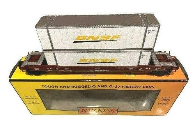 MTH 30-76428 BNSF Husky Double Stack Car