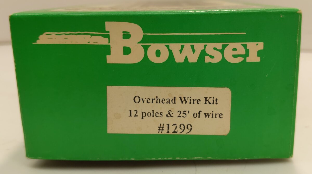 Bowser 1-001299 HO Overhead Wire Kit