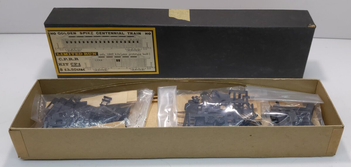 Westwood CP1 HO Central Pacific Golden Era Series 2-Car Promontory Train Kit