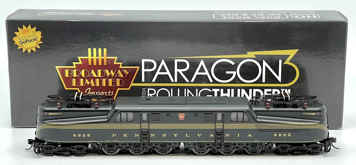 Broadway Limited 4687 HO Pennsylvania GG-1 Electric Locomotive Sound/DCC #4825