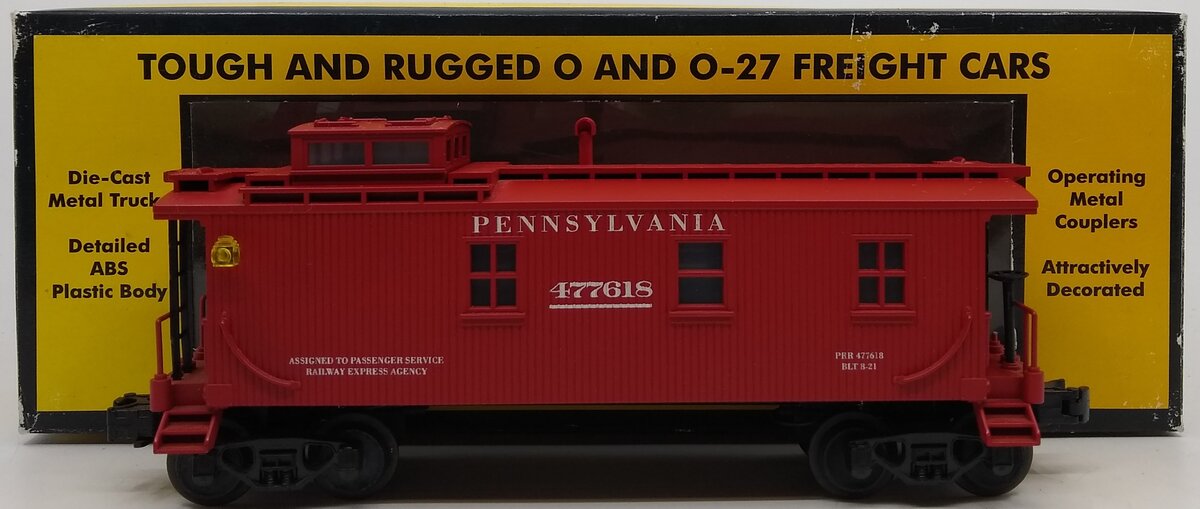 MTH 30-7700 Pennsylvania Semi-Scale Illuminated Caboose
