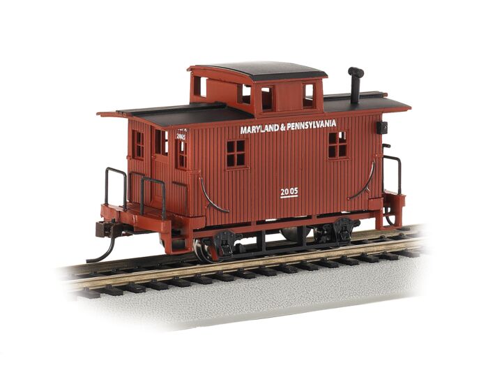 Bachmann 18439 HO Maryland & Pennsylvania Wood 4-Wheel Bobber Caboose