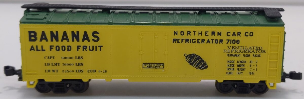 Model Power 83718 N 40' Bananas Reefer