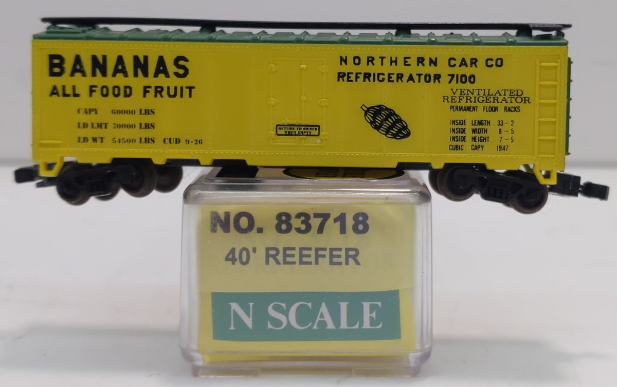 Model Power 83718 N 40' Bananas Reefer