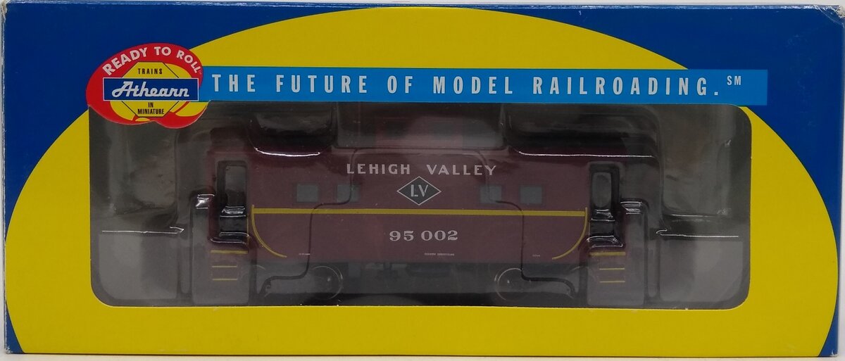 Athearn 74322 HO Scale Lehigh Valley 4-Window Caboose #95002